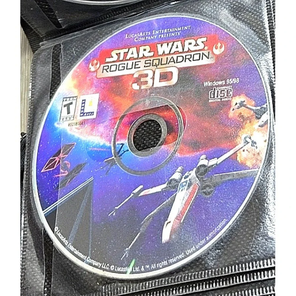 Star Wars Rogue Squadron 3D PC Game 1998 No Case Tested